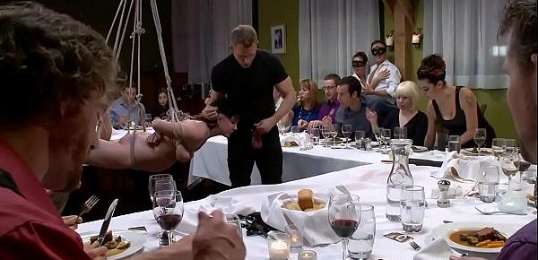 Dirty with food slut anal public fucked